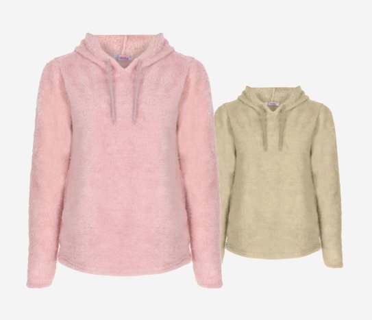 Bim Welsoft Kapüşonlu Sweat Kadın